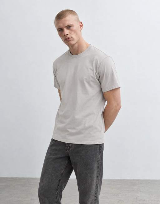 ASOS DESIGN heavyweight t-shirt in stone, 8 of 8