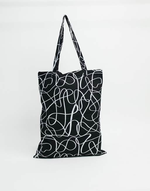 ASOS Tote Bag With Patch Print