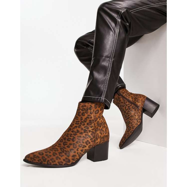 Asos animal hot sale print shoes