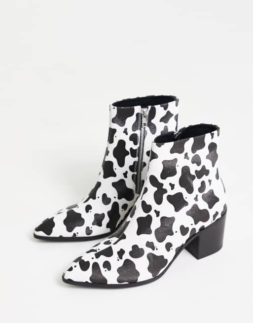 Asos animal clearance print boots