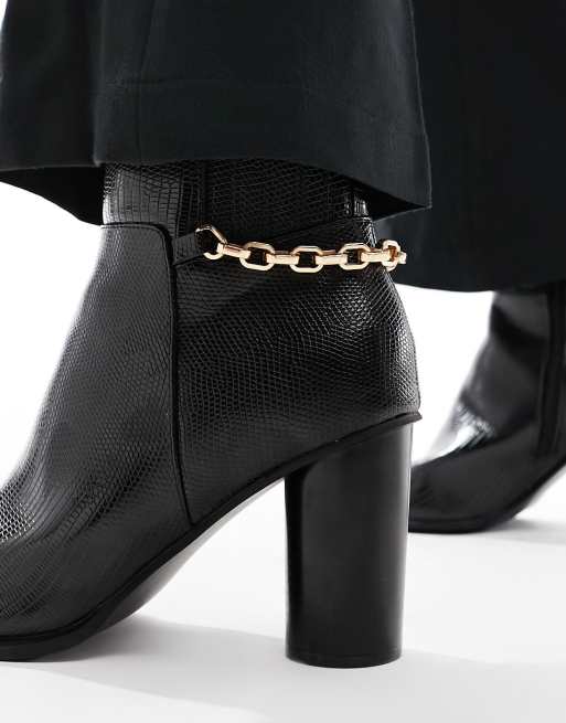 Chelsea Chain Ankle Boots靴