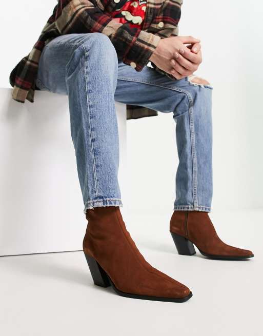 Asos store tan boots