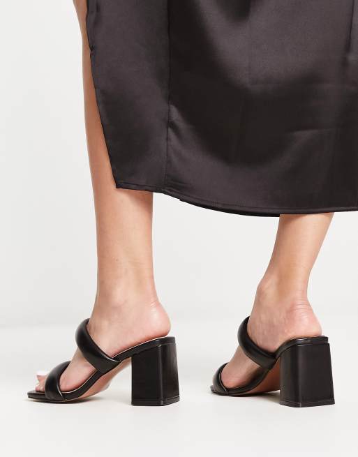 Asos black hot sale mules