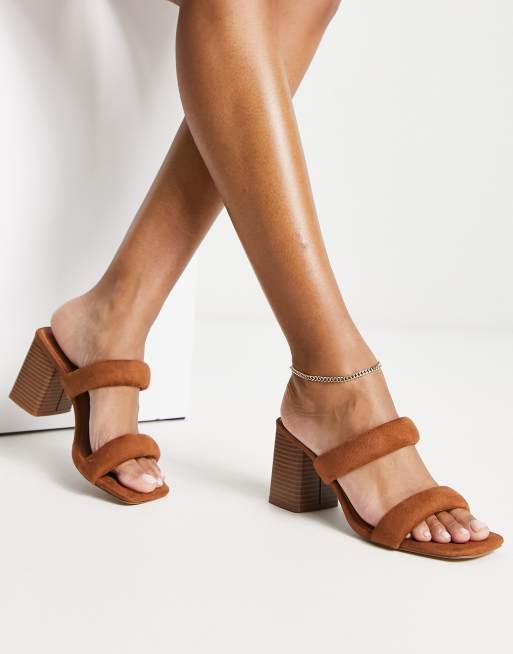 Heeled mules cheap open toe