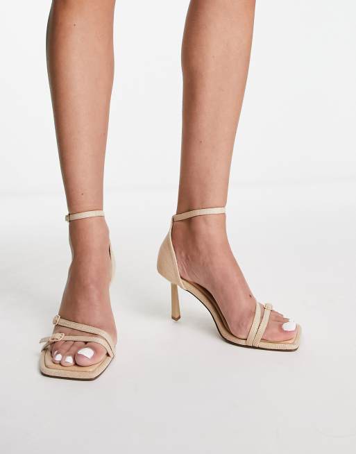 Asos best sale nude heels