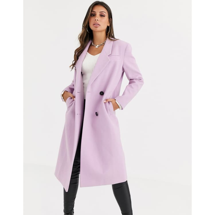 Lilac womens outlet coat