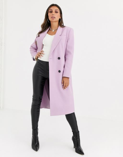 Asos longline outlet coat