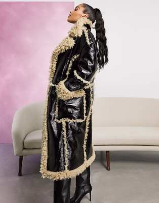 manteau aviateur long