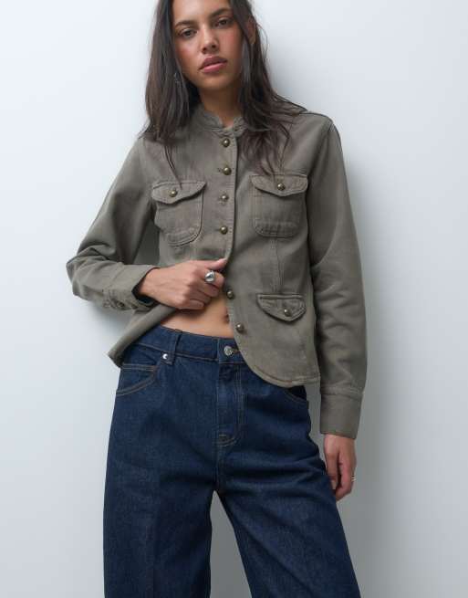 ASOS DESIGN herre loose jeans i rå indigo, 3 af 5