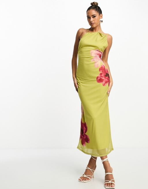 Olive and ivy cowl hotsell maxi dress