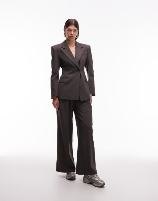 ASOS DESIGN - High Break Point - Blazer cintré - Chocolat, 2 de 4