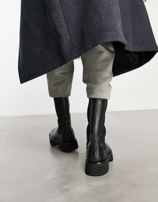 Calf high 2024 chelsea boots