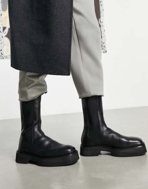 Asos mid hotsell calf boots