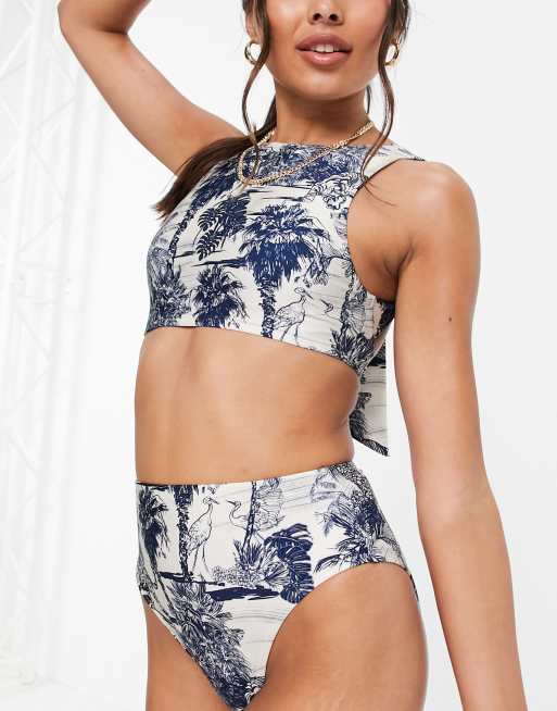 Asos high waisted bikini shop