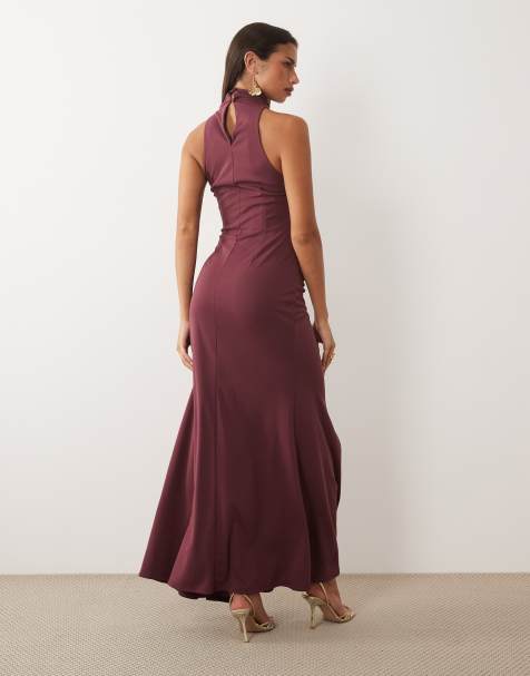 halter a line mini dress Budapest Halter A Line Mini Dress Large / Noir main image 0