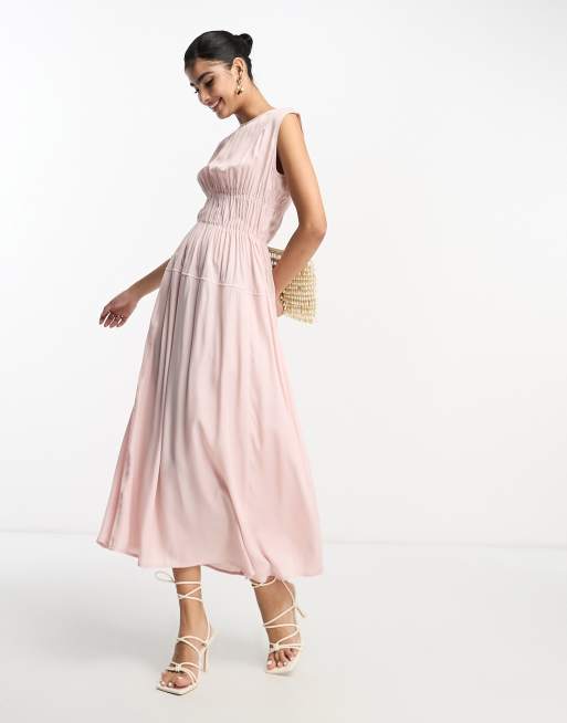 Light pink cheap dress asos