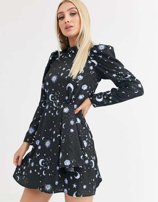 Sun and store moon dress asos