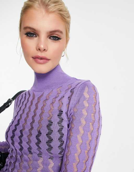 Asos 2024 purple jumper