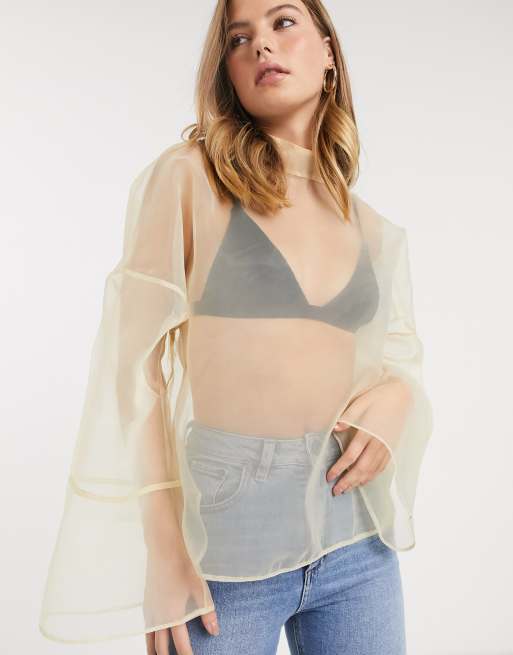 Asos store organza top