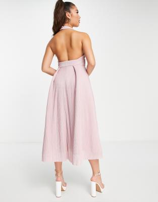 asos dusty rose dress