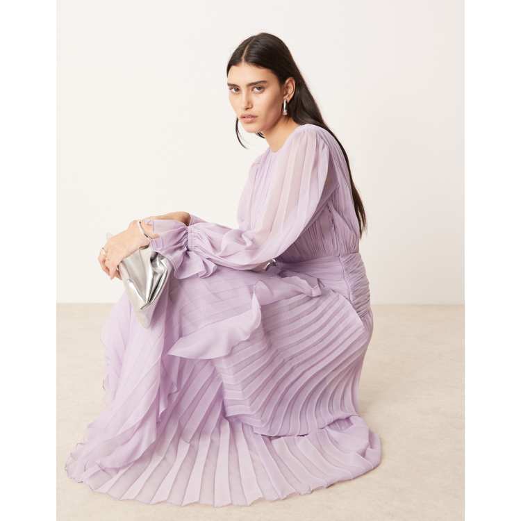 asos ruched maxi dress ASOS DESIGN bardot mesh ruched maxi dress with sash detail in sage