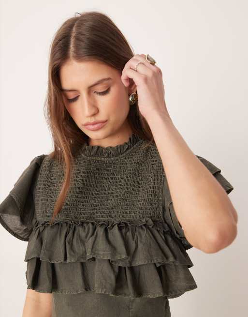white christmas dresses Rent ASOS DESIGN High Neck Seamed Low Back Pephem Mini Dress In Hot Pink
