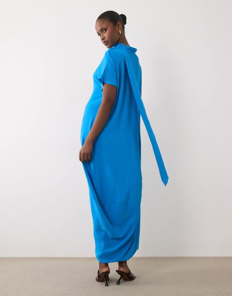 floral burnout velvet dress Well Versed Maxi Slate Blue Bella Maxi Dress, in Luxe velvet Color:WOLF BLUE purple dress