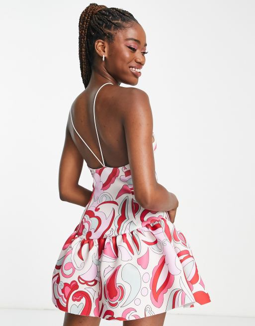 Asos store pephem dress