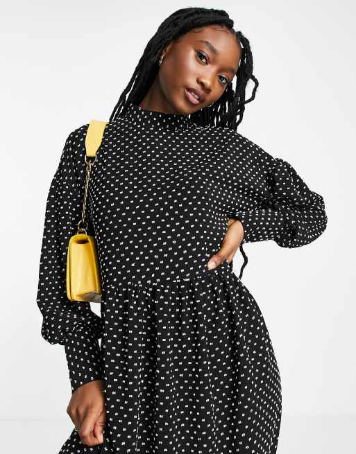 Asos polka cheap dot maxi dress