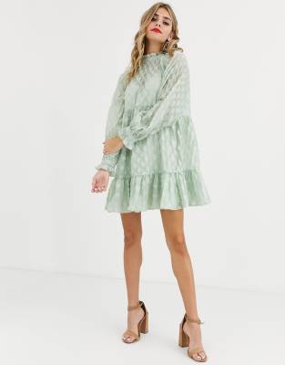 asos organza dress