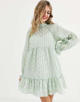 asos organza dress