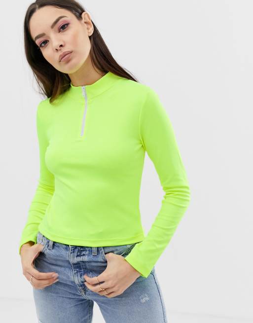 Neon best sale top asos