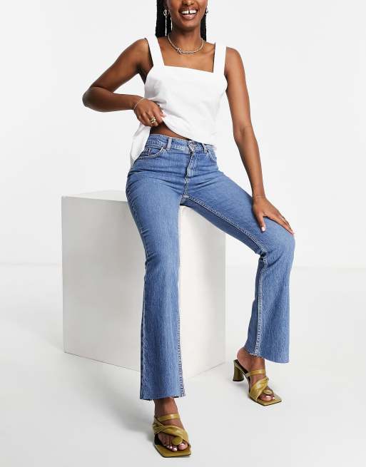 Buy Gap Low Rise Ripped Knee Flare Jeans from the Gap online shop