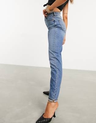 asos slim mom jeans