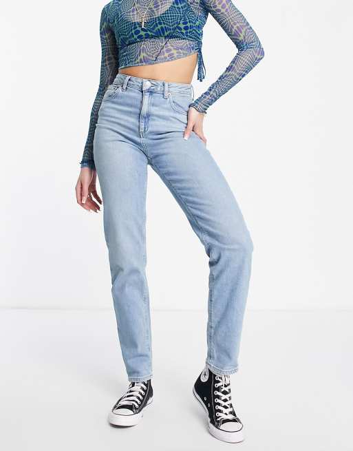 Asos farleigh high waist outlet slim mom jeans review