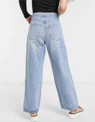 high rise dad jeans