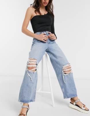 loose dad jeans