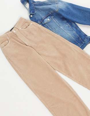 asos design high rise relaxed dad jeans