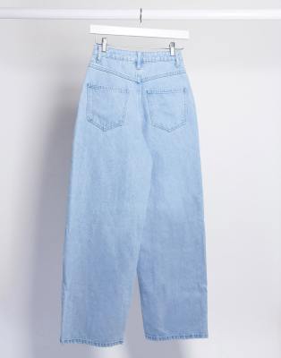 dark blue dad jeans