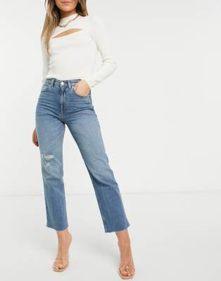 stretch kick flare jeans