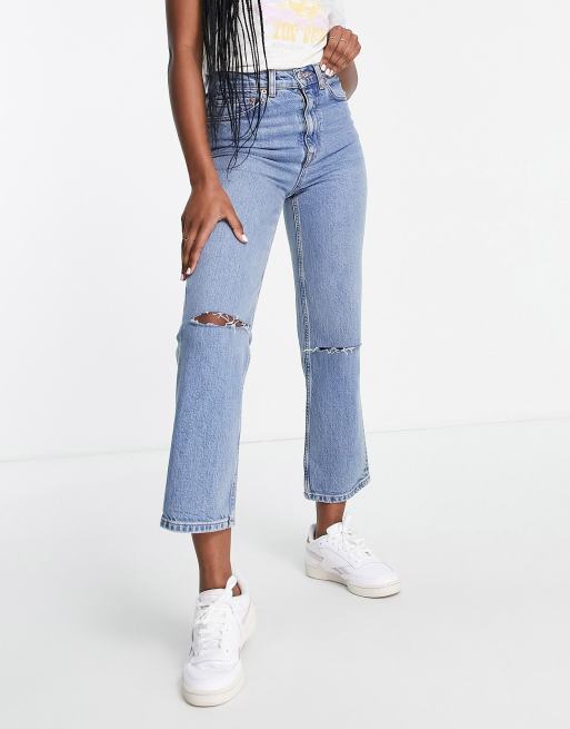 Asos wide cheap leg jeans