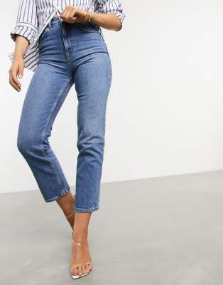 straight jeans with stretch