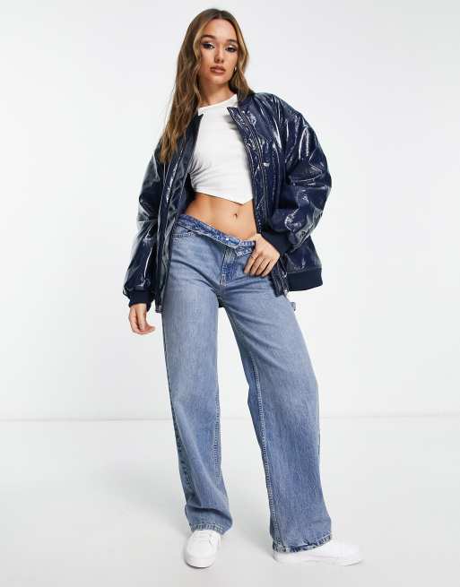 ASOS DESIGN smart bomber jacket in … curated on LTK