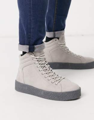 asos high top trainers