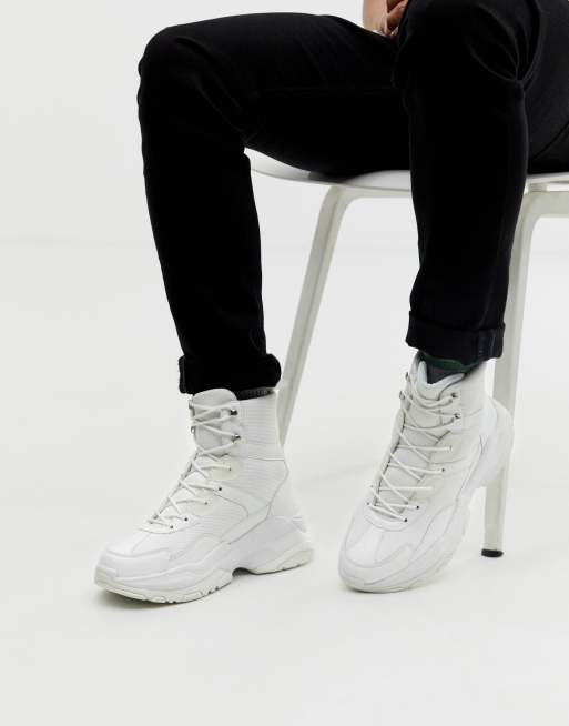 High top mesh on sale sneakers