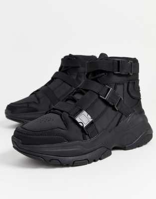 high top chunky trainers