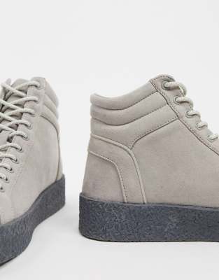 asos high top trainers
