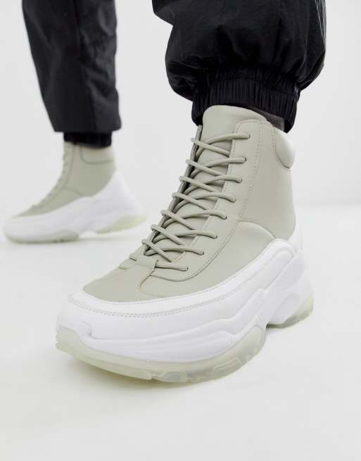 Asos high top store sneakers