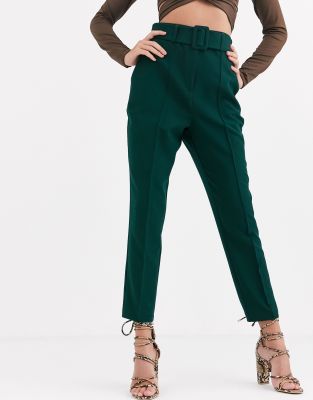 high waisted pants belt