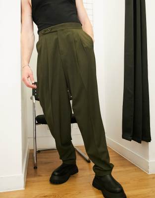 high waisted slimming trousers